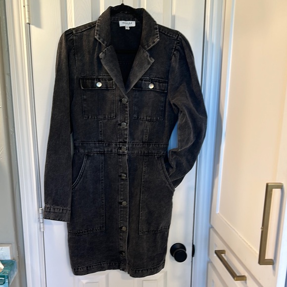 Gilli Jackets & Blazers - Guess Black Denim Jacket